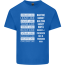 Dream Like Black Lives Matter History Month Mens Cotton T-Shirt Tee Top Royal Blue