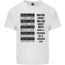 Dream Like Black Lives Matter History Month Mens Cotton T-Shirt Tee Top White