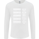 Dream Like Black Lives Matter History Month Mens Long Sleeve T-Shirt White