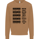 Dream Like Black Lives Matter History Month Mens Sweatshirt Jumper Caramel Latte