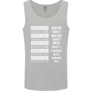 Dream Like Black Lives Matter History Month Mens Vest Tank Top Sports Grey