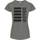 Dream Like Black Lives Matter History Month Womens Petite Cut T-Shirt Charcoal