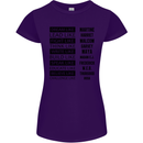 Dream Like Black Lives Matter History Month Womens Petite Cut T-Shirt Purple