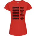 Dream Like Black Lives Matter History Month Womens Petite Cut T-Shirt Red