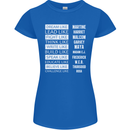 Dream Like Black Lives Matter History Month Womens Petite Cut T-Shirt Royal Blue