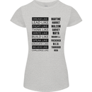 Dream Like Black Lives Matter History Month Womens Petite Cut T-Shirt Sports Grey