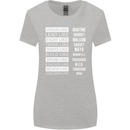 Dream Like Black Lives Matter History Month Womens Wider Cut T-Shirt Sports Grey