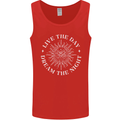 Dream the Night Moons Sleeping Mens Vest Tank Top Red