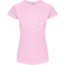 Dream the Night Moons Sleeping Womens Petite Cut T-Shirt Light Pink