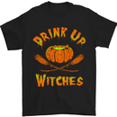 Drink up Witches Mens T-Shirt Cotton Gildan Black
