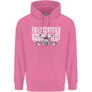 Drone Pilot Childrens Kids Hoodie Azalea