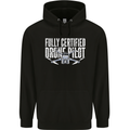Drone Pilot Childrens Kids Hoodie Black