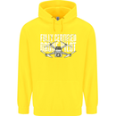 Drone Pilot Childrens Kids Hoodie Yellow