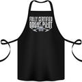Drone Pilot Cotton Apron 100% Organic Black