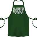 Drone Pilot Cotton Apron 100% Organic Forest Green