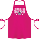 Drone Pilot Cotton Apron 100% Organic Pink