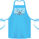 Drone Pilot Cotton Apron 100% Organic Turquoise
