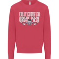 Drone Pilot Kids Sweatshirt Jumper Heliconia