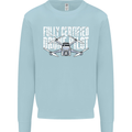 Drone Pilot Kids Sweatshirt Jumper Light Blue