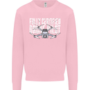 Drone Pilot Kids Sweatshirt Jumper Light Pink