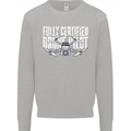Drone Pilot Kids Sweatshirt Jumper Sports Grey