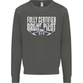Drone Pilot Kids Sweatshirt Jumper Storm Grey