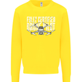 Drone Pilot Kids Sweatshirt Jumper Yellow