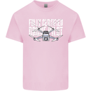 Drone Pilot Kids T-Shirt Childrens Light Pink