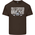 Drone Pilot Mens Cotton T-Shirt Tee Top Dark Chocolate