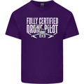 Drone Pilot Mens Cotton T-Shirt Tee Top Purple