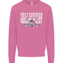 Drone Pilot Mens Sweatshirt Jumper Azalea