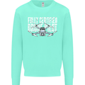 Drone Pilot Mens Sweatshirt Jumper Peppermint