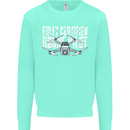 Drone Pilot Mens Sweatshirt Jumper Peppermint