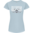 Drone Pilot Womens Petite Cut T-Shirt Light Blue