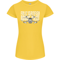 Drone Pilot Womens Petite Cut T-Shirt Yellow