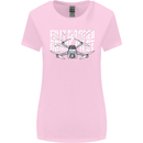 Drone Pilot Womens Wider Cut T-Shirt Light Pink
