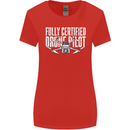Drone Pilot Womens Wider Cut T-Shirt Red