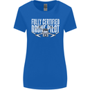 Drone Pilot Womens Wider Cut T-Shirt Royal Blue