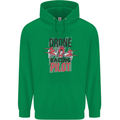 Drone Racing Pilot Childrens Kids Hoodie Irish Green