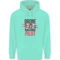 Drone Racing Pilot Childrens Kids Hoodie Peppermint
