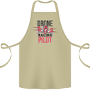 Drone Racing Pilot Cotton Apron 100% Organic Khaki