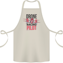 Drone Racing Pilot Cotton Apron 100% Organic Natural