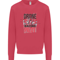 Drone Racing Pilot Kids Sweatshirt Jumper Heliconia