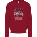 Drone Racing Pilot Kids Sweatshirt Jumper Red