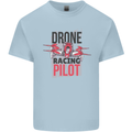 Drone Racing Pilot Kids T-Shirt Childrens Light Blue