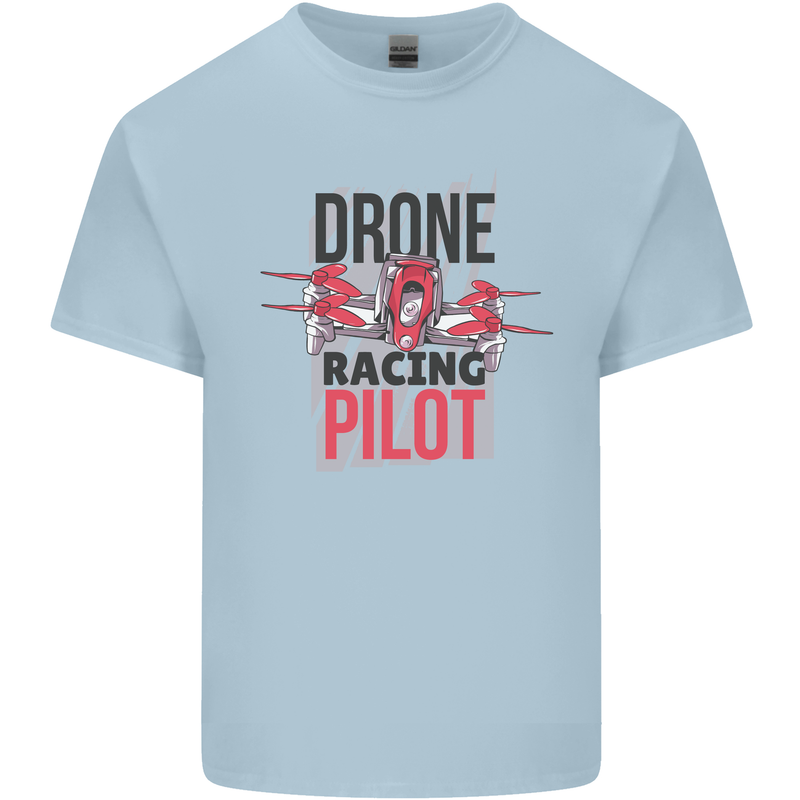 Drone Racing Pilot Kids T-Shirt Childrens Light Blue