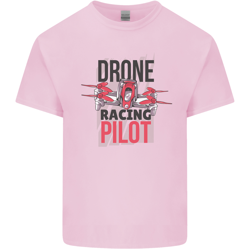 Drone Racing Pilot Kids T-Shirt Childrens Light Pink