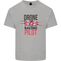 Drone Racing Pilot Kids T-Shirt Childrens Sports Grey