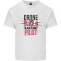 Drone Racing Pilot Kids T-Shirt Childrens White