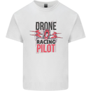 Drone Racing Pilot Kids T-Shirt Childrens White